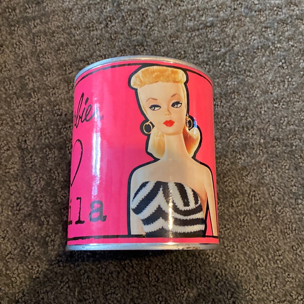 COPY - Stila  Barbie Metal Container